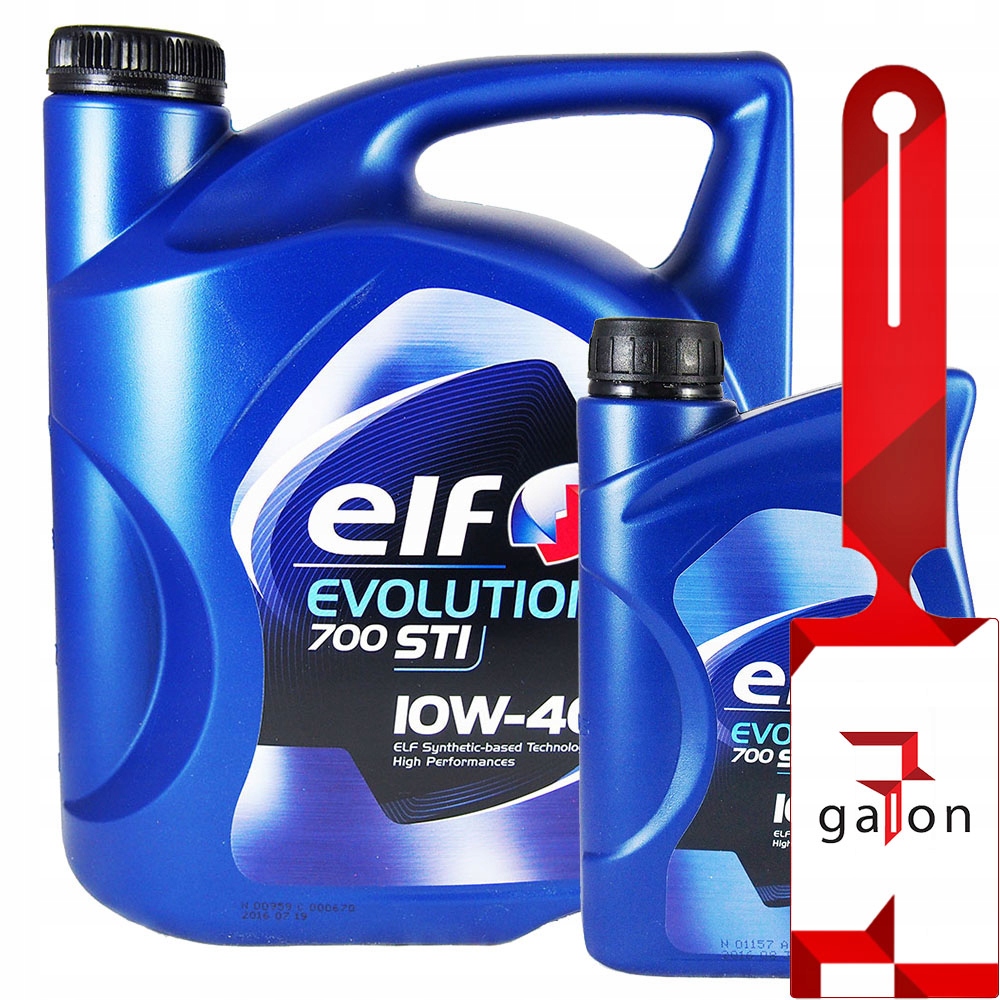 

Elf Evolution 700 Sti 10W40 6L (5L 1L)
