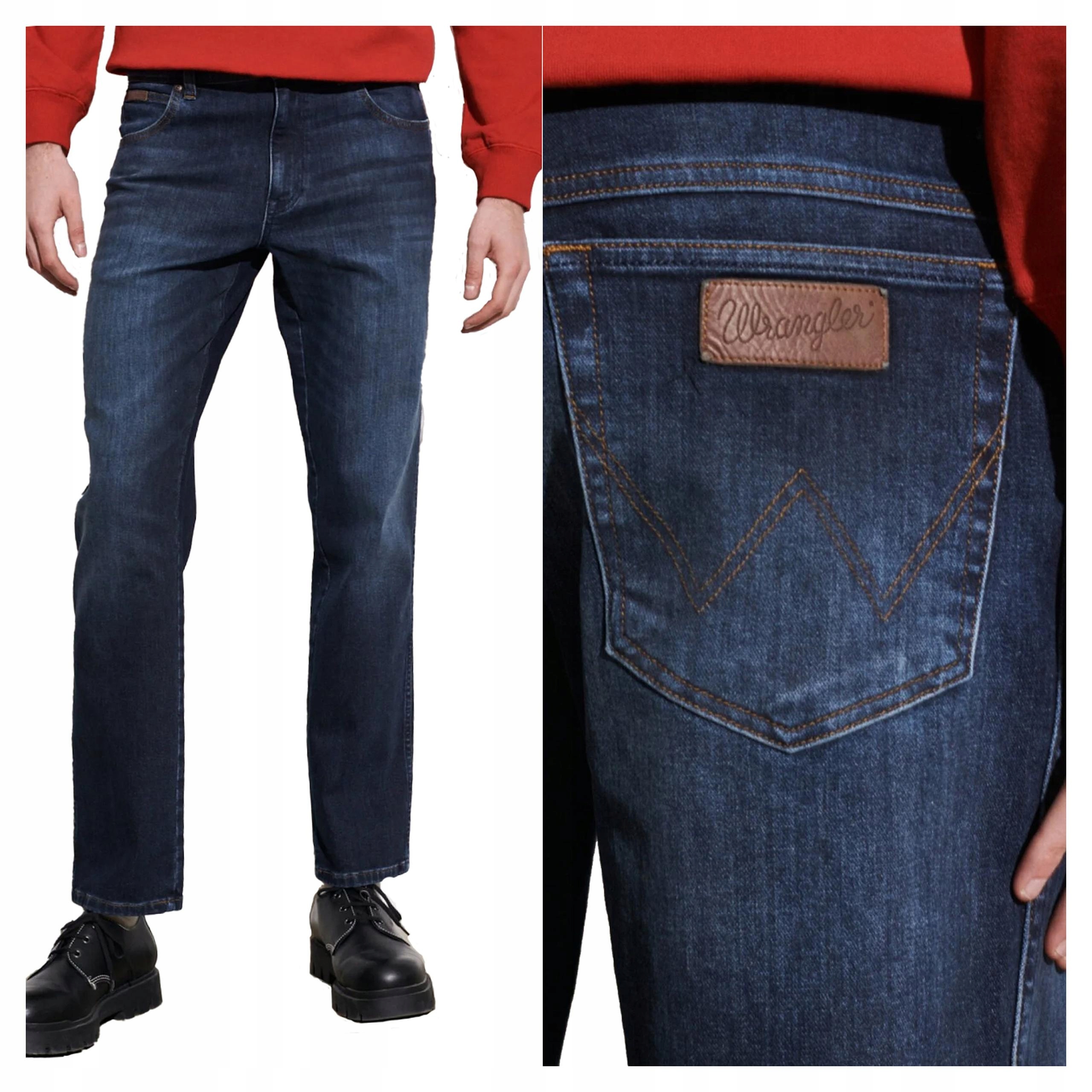 Pánské džíny rovného střihu Wrangler Texas 32/34
