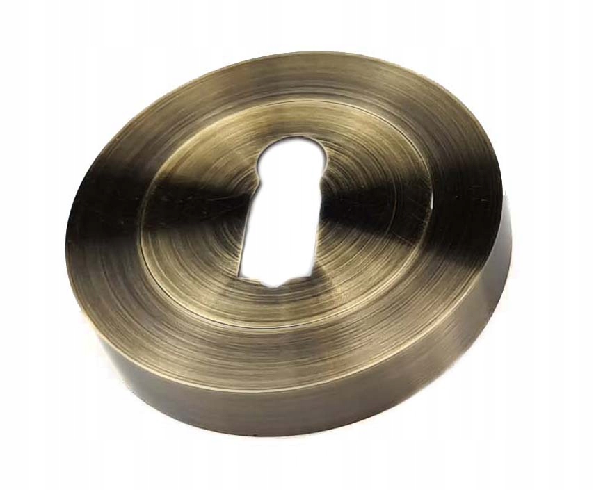 SZYLD DOLNY ROZETA DO KLAMKI NA KLUCZ PATYNA 55 mm