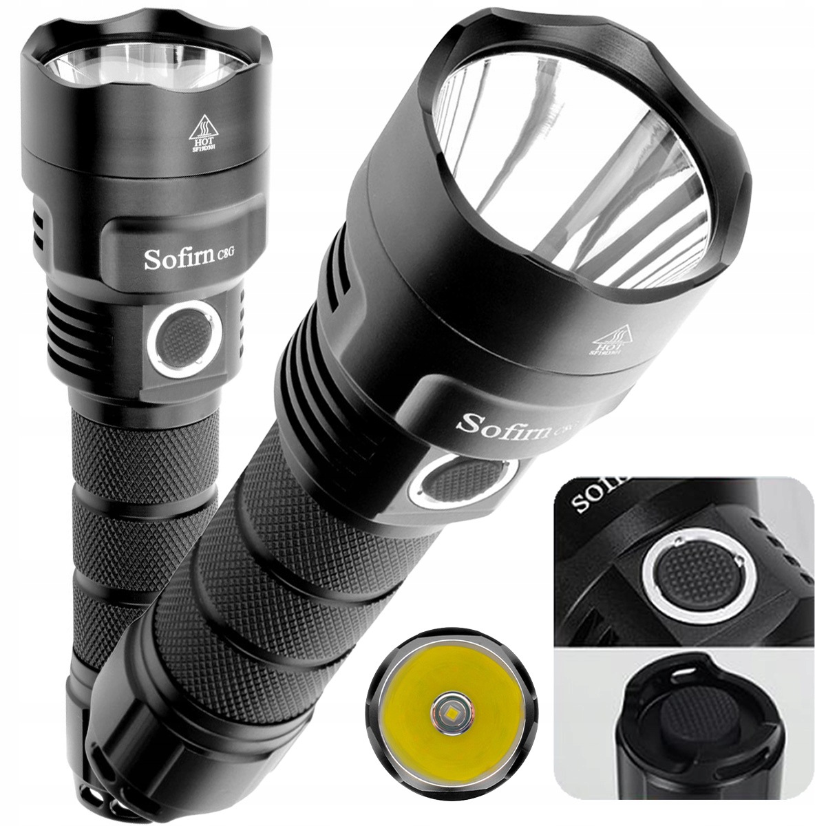 Latarka Led Sofirn C8G 2000 lm Usb-c 21700 IPX8 Akumulatorowa
