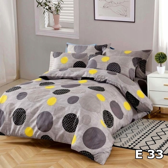 POŚCIEL 160x200 Z KORY + 2 POSZEWKI KORA NOWE WZORY KOMPLET 3 CZĘŚCI Kolor wielokolorowy