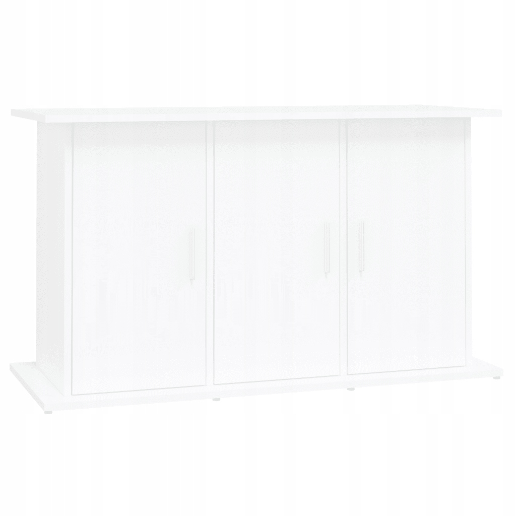 Levně Stojan pod akvárium bílý 101 x 41 x 58 cm s funkcí skladování