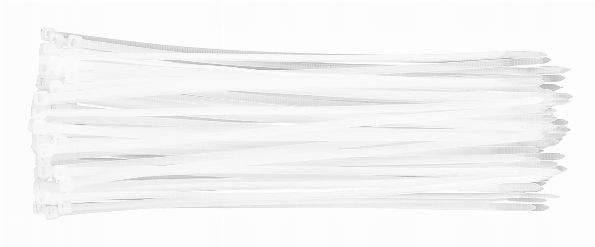 

Opaski zaciskowe 4.8 x 300 mm białe 44E979 /75szt.