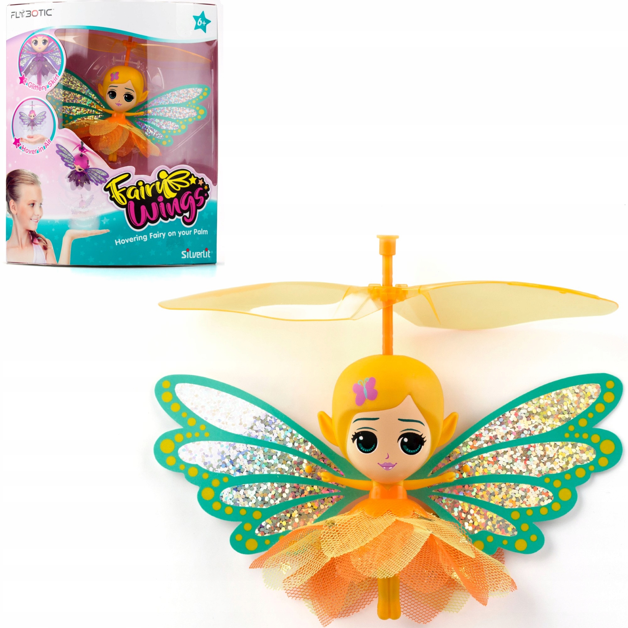 

Flybotic Fairy Wings Żółta Latająca Wróżka
