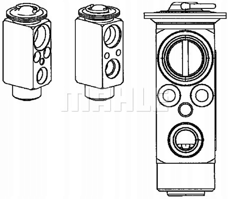 65 000P - РОЗШИРЮВАЛЬНИЙ КЛАПАН BEHR PREMIUM LINE