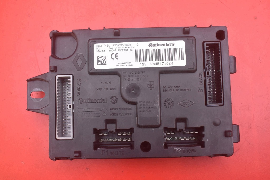 control unit module BCM 284B17162R DACIA SANDERO 2 II 1.2 16V 75 KM 13-16