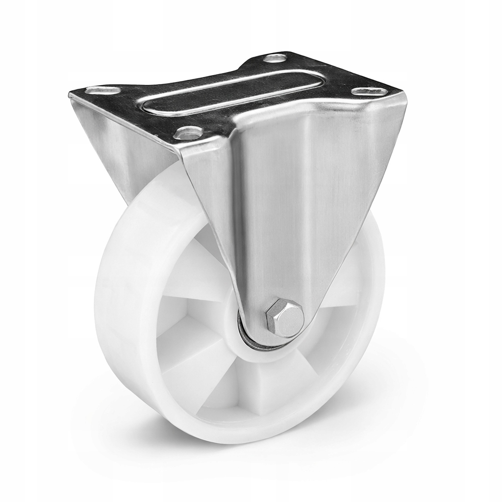 Pevné transportní kolo 150 mm polyamidové, nosnost 500 kg, kuličkové ložisko