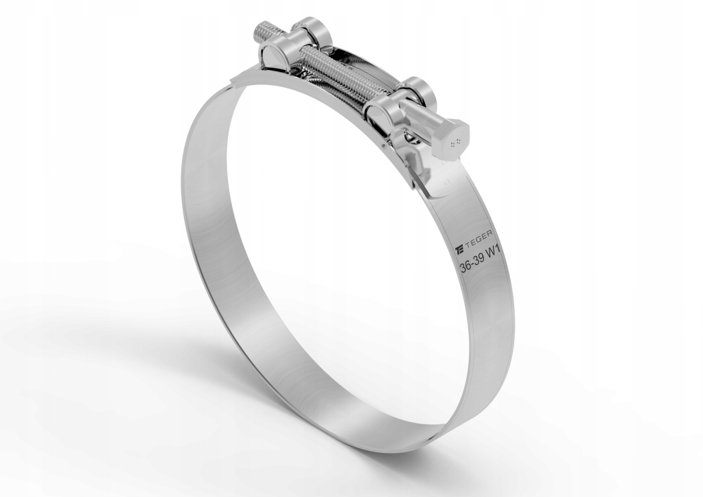 Opaska Zaciskowa Gbs W1 Ocynkowana 36-39 Teger