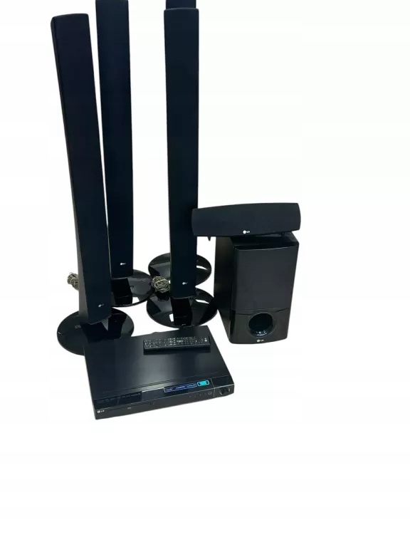 ZESTAW 6CIU KOLUMN GŁOŚNIKOWYCH LG SH52TH-S + SUBWOOFER LG SH52TH-W