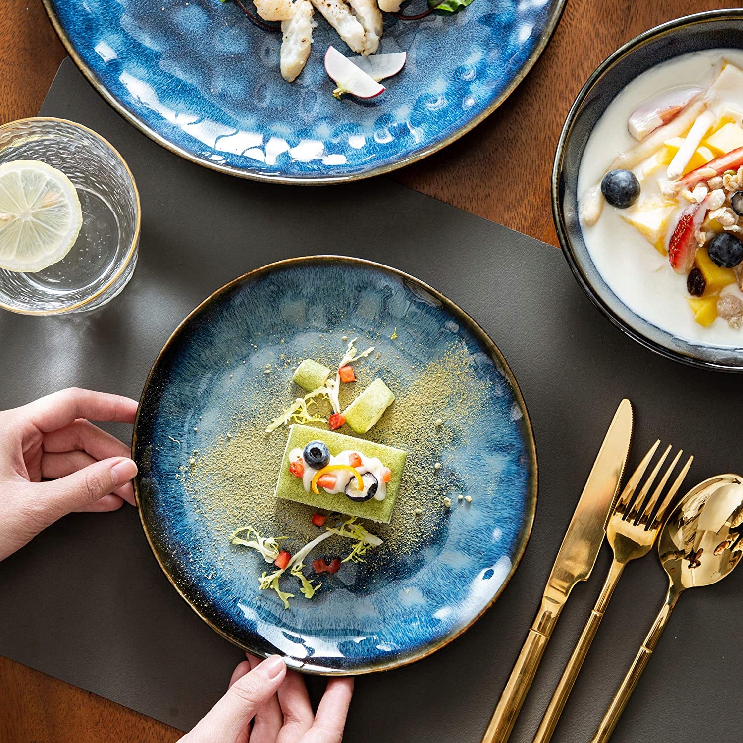 SERWIS OBIADOWY zestaw VANCASSO 24 elem. vintage Rodzaj serwisu obiadowy