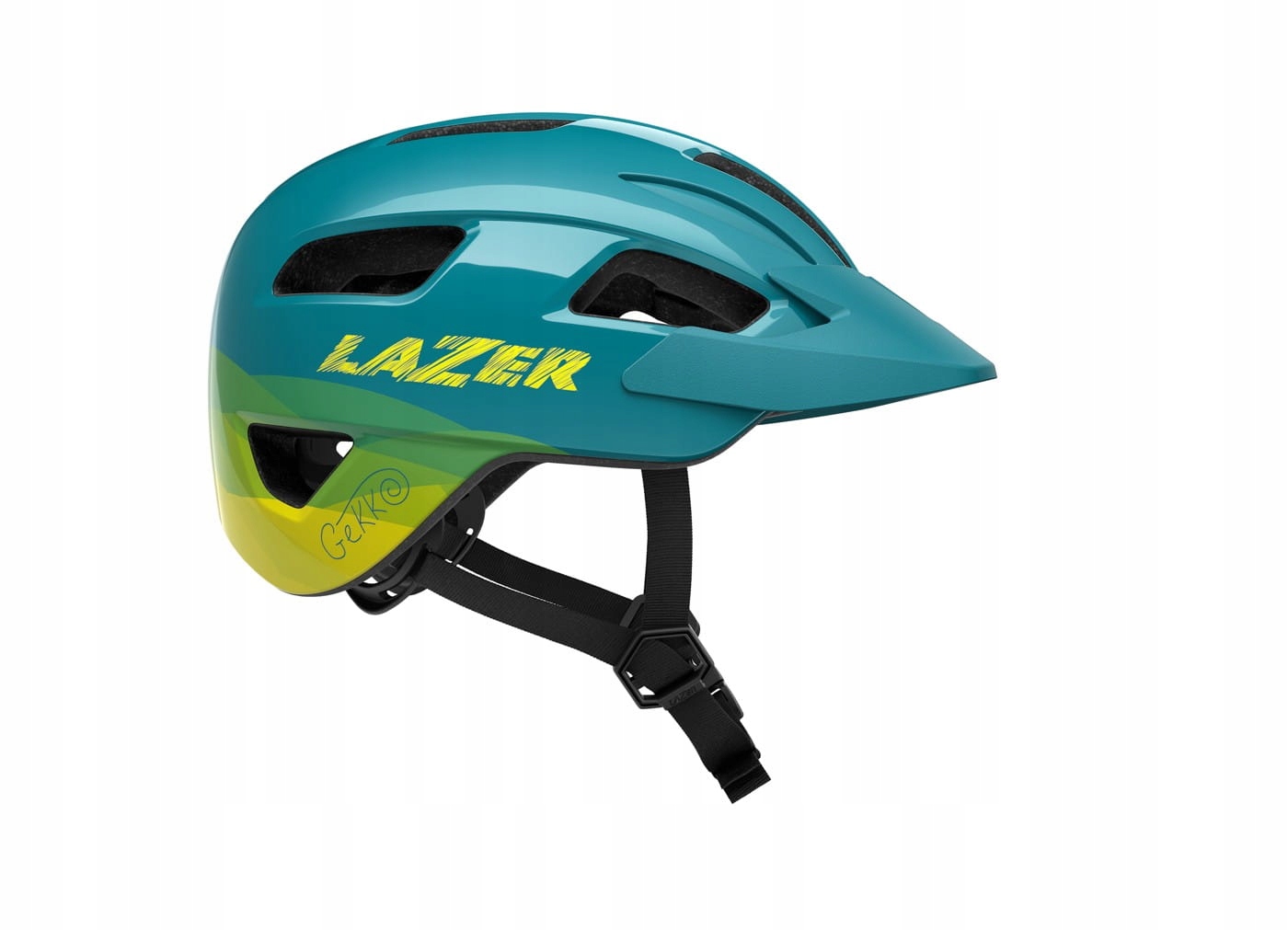 Lazer Kask Gekko blue yellow 5056cm