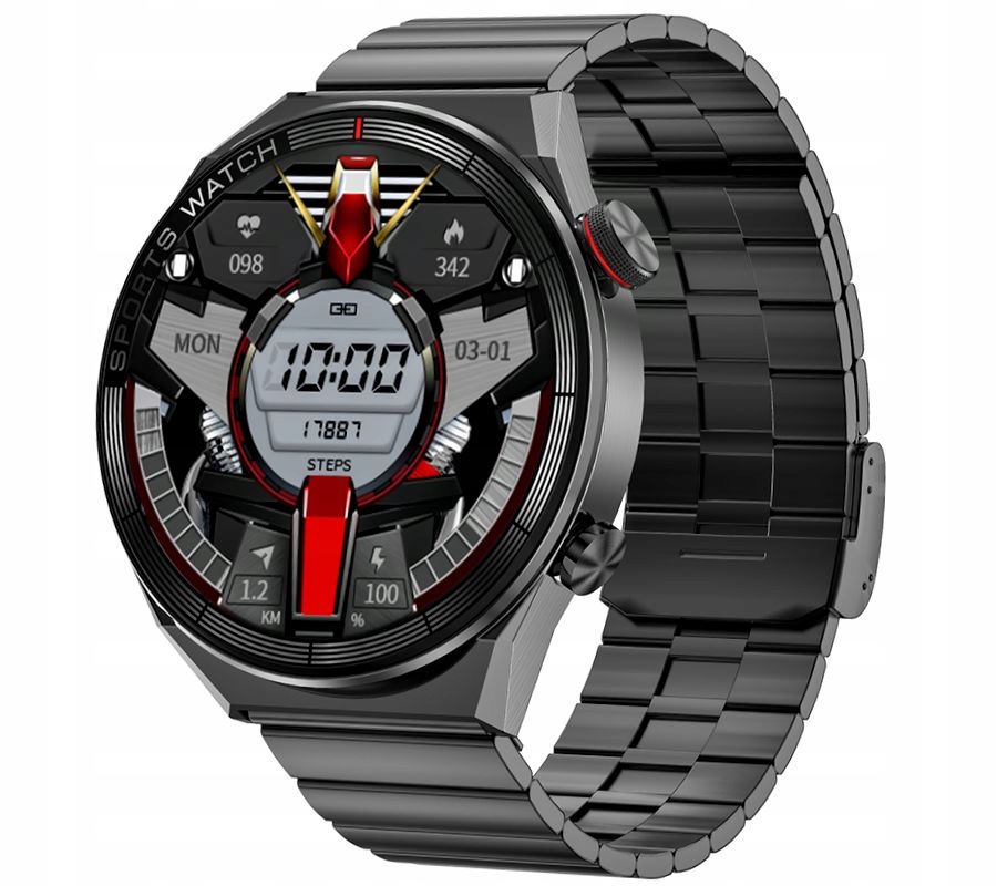 Okosóra Rubicon RNCE99 Black Metal Silicon SMARUB194