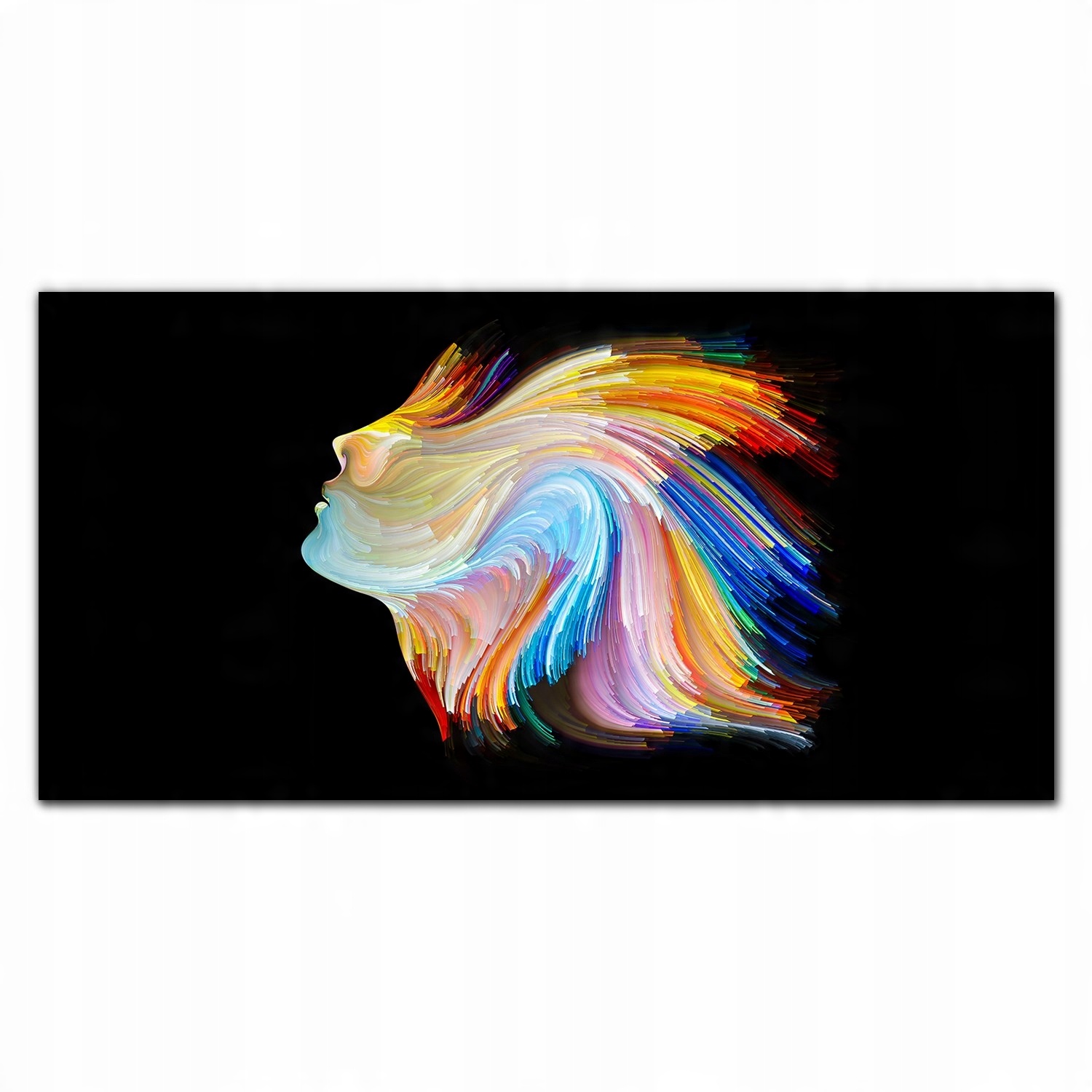 

Fotoobraz ścienny wiszący 120x60 Kobieta grafika