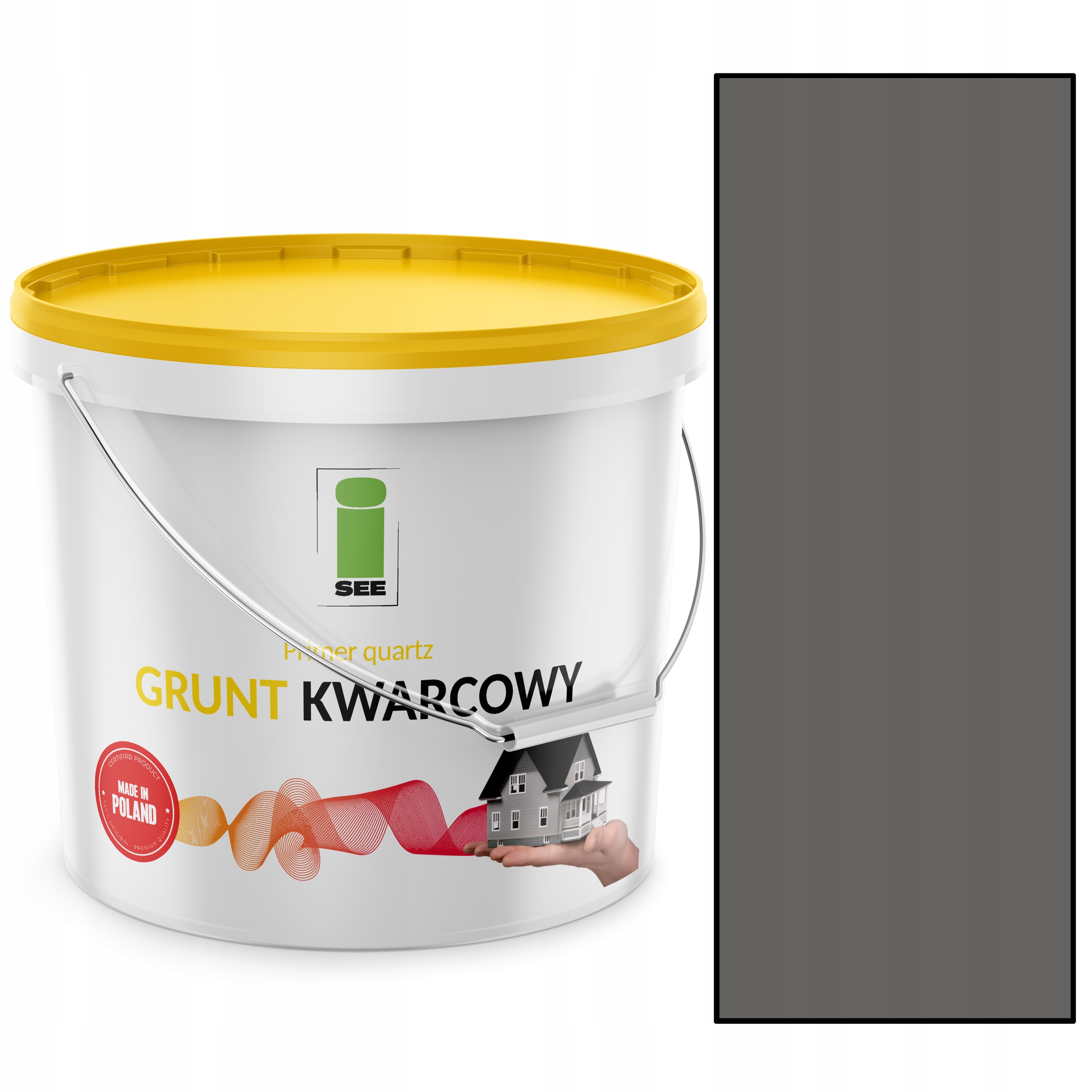 Základný Náter Pod Mozaikovú Omietku Šedá Tmavá 15KG