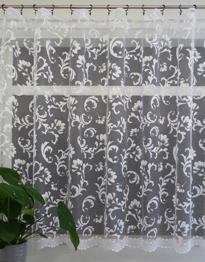Mg Záclona žakár 31630 Bílá 350x250 cm hotová obšitá Bt M