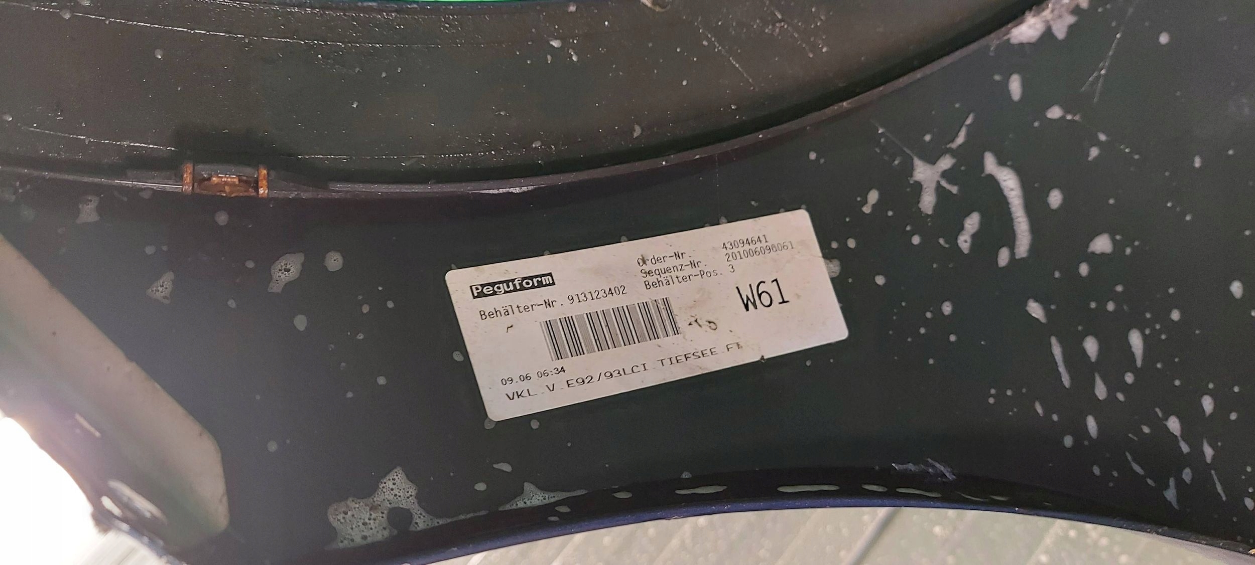 bumper front BMW 3 E92 E93 LCI LIFT 10-13 LAK: A76/5