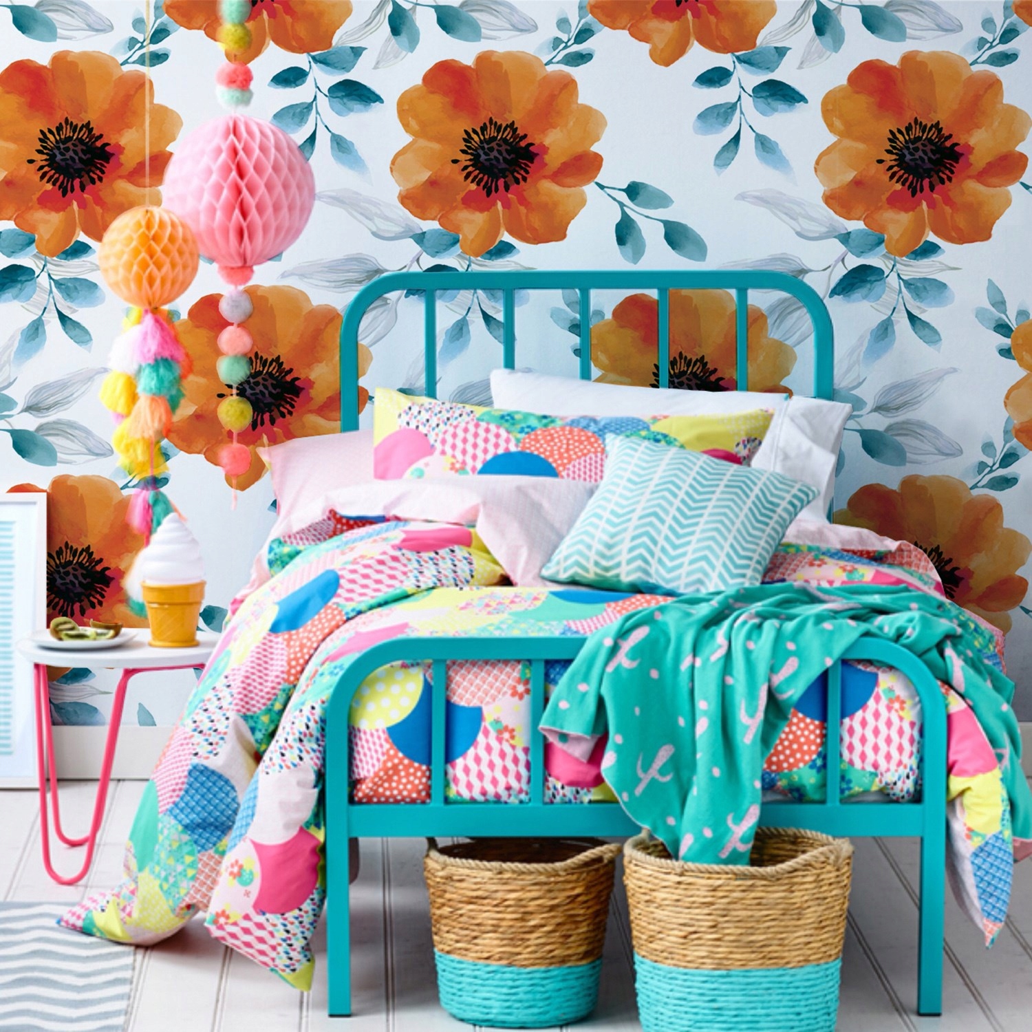 

Fototapeta do sypialni Kwiat pomarańczy 360x250 cm