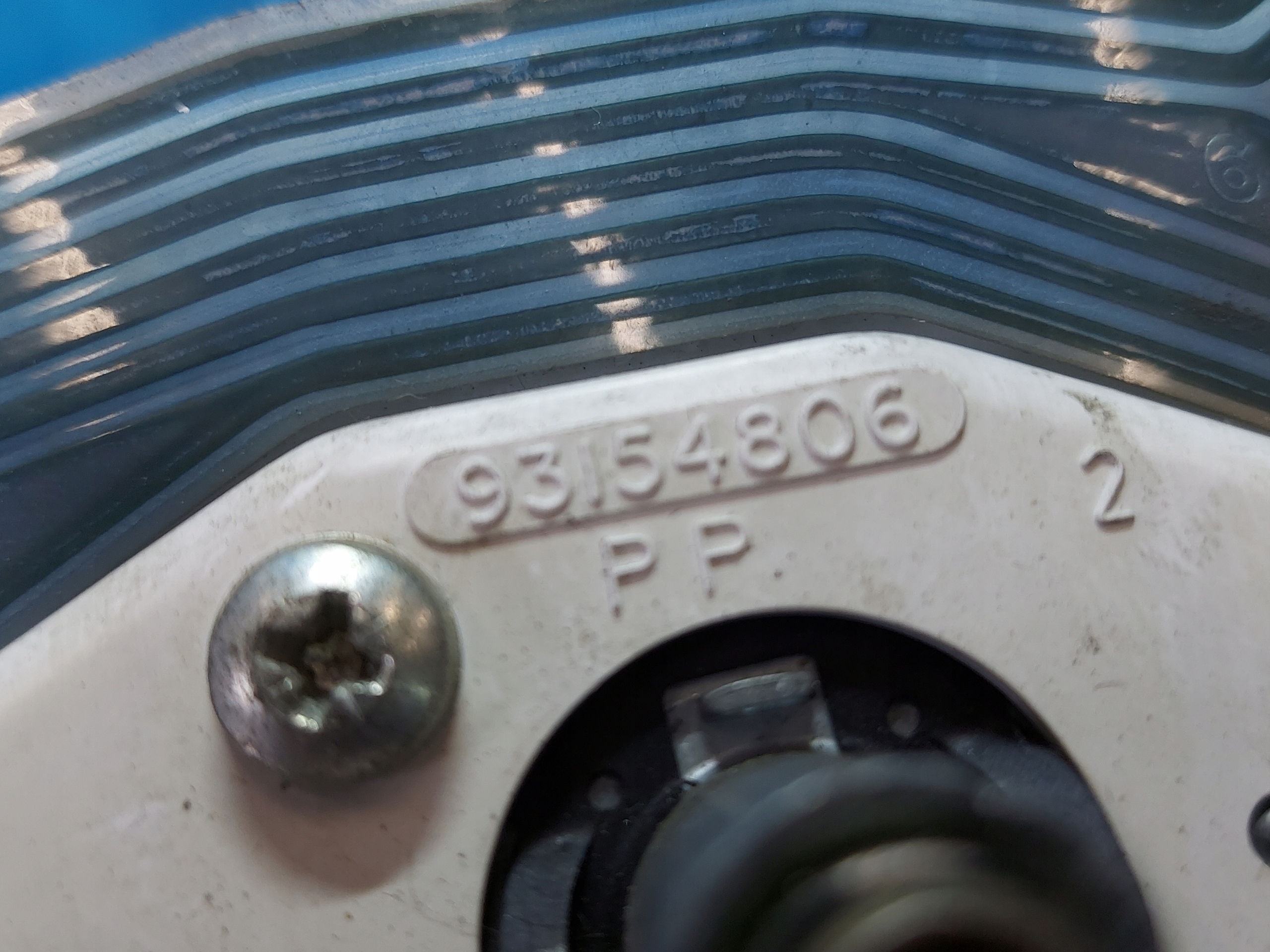 dials clock OPEL KADET 1.7 D 93154806