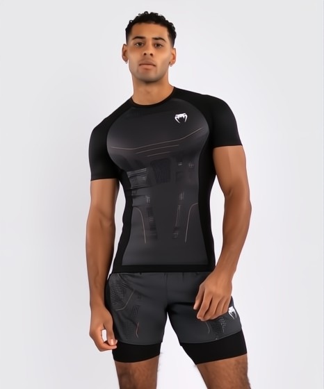 Venum Rashguard Krótki Rękaw Technical 3.0 Graphite M
