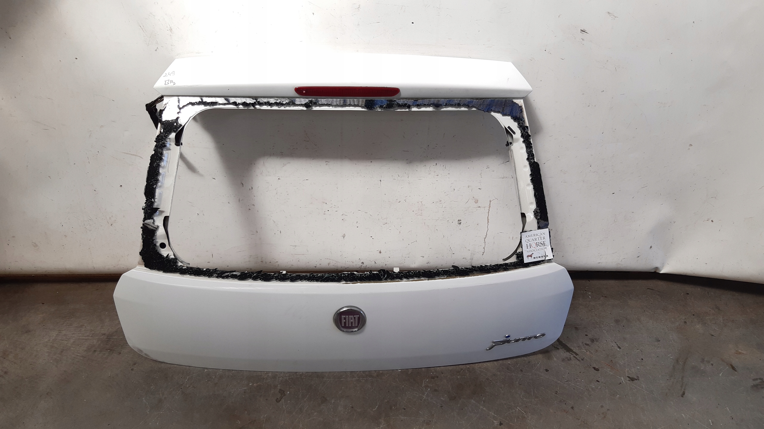 trunk door 3d 249 Fiat Grande Punto