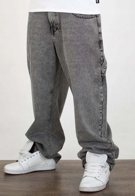 Kalhoty I8 Denim BAG95 Baggy šedé