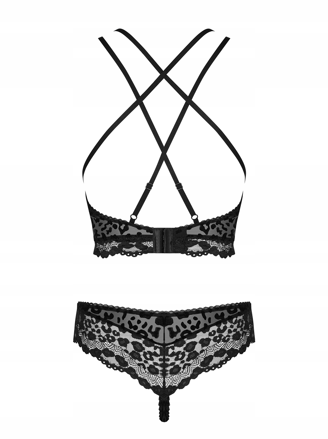 komplet bielizny OBSESSIVE Giully L/XL Zawartość kompletu Stringi