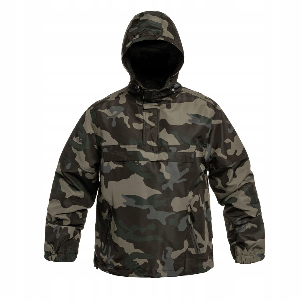 Bunda maskáčový Brandit Letní Větrovka Dark Camo 3XL