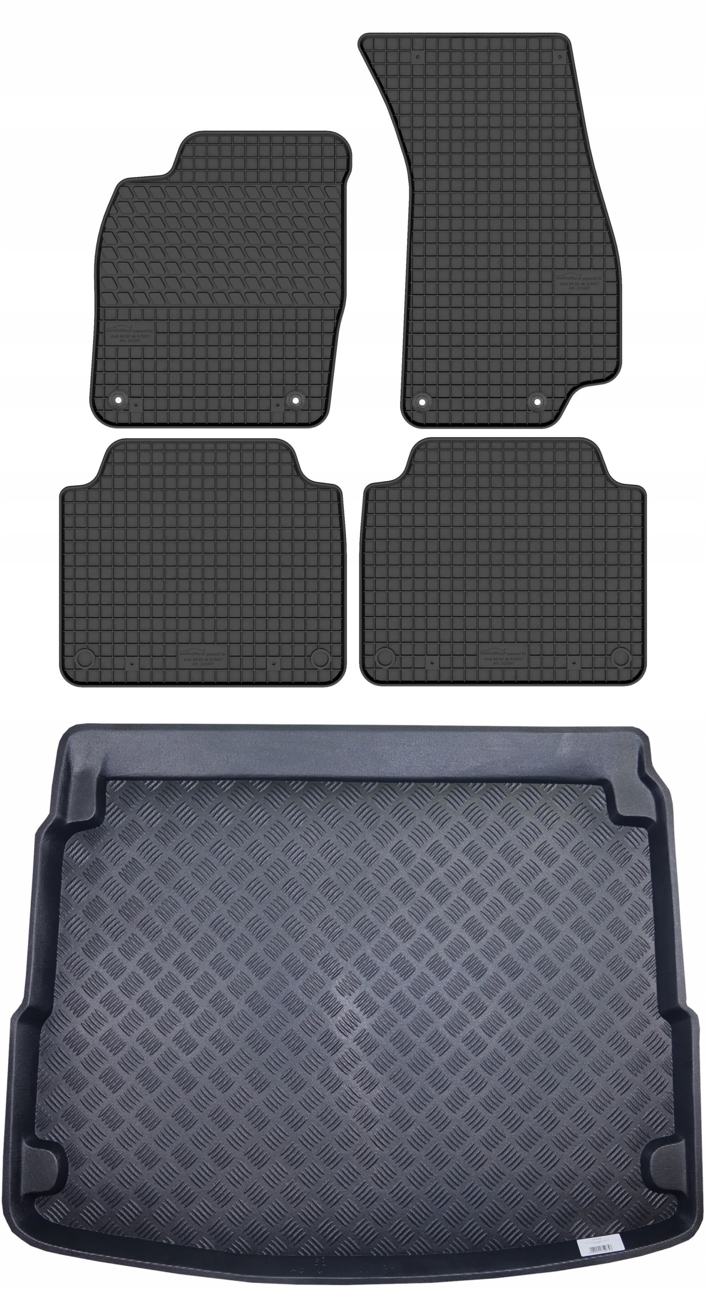 Koberce nosič pro: Audi A8 D4 2009-2011 sedan