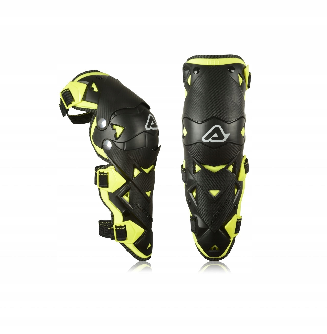 Kolenné chrániče Acerbis Impact Evo 3.0 čierne/yellow