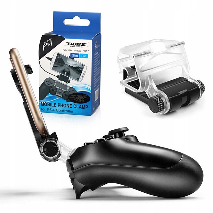

Dobe Uchwyt Mocowanie Smartfona do Pada PS4