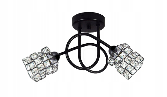 

Lampa Sufitowa,kryształki Do Salonu Spell 208W Led