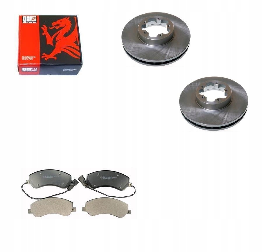 Kotouče Ford Transit 2006-2013 Přední 300 mm