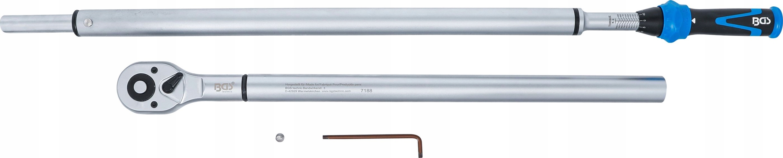 Profesjonalny BGS Klucz dynamometryczny 1", 150-1000 Nm Rodzaj klucza dynamometryczny