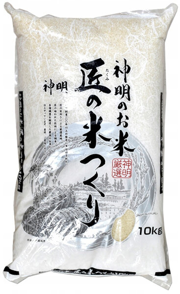 Levně Bílá krátkozrnná rýže Takumi (Koshihikari 80%) japonská 10 kg Shinmei