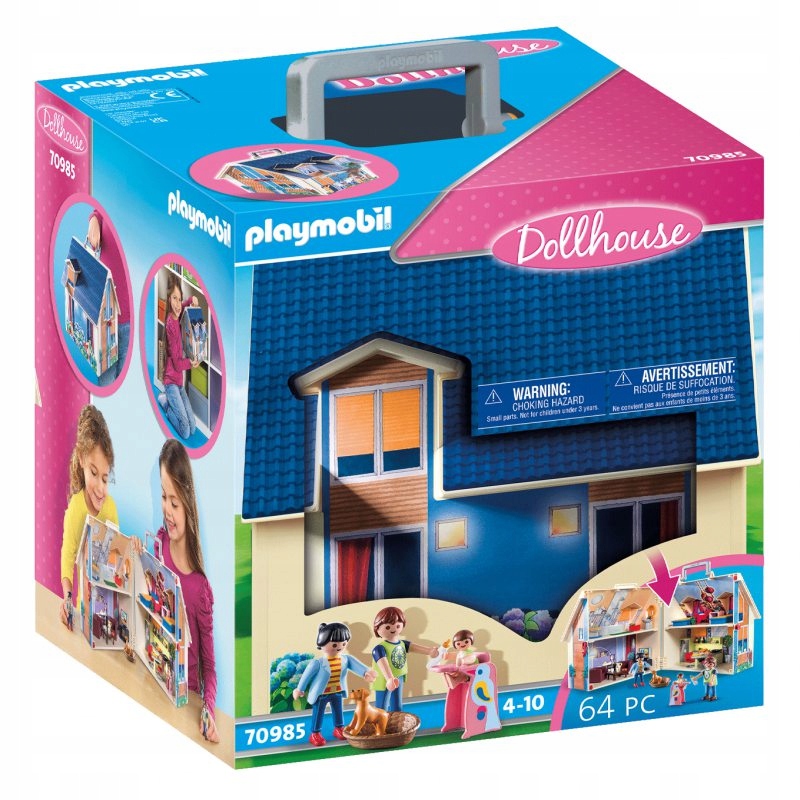 

Playmobil 70985 Przenośny Domek Dla Lalek