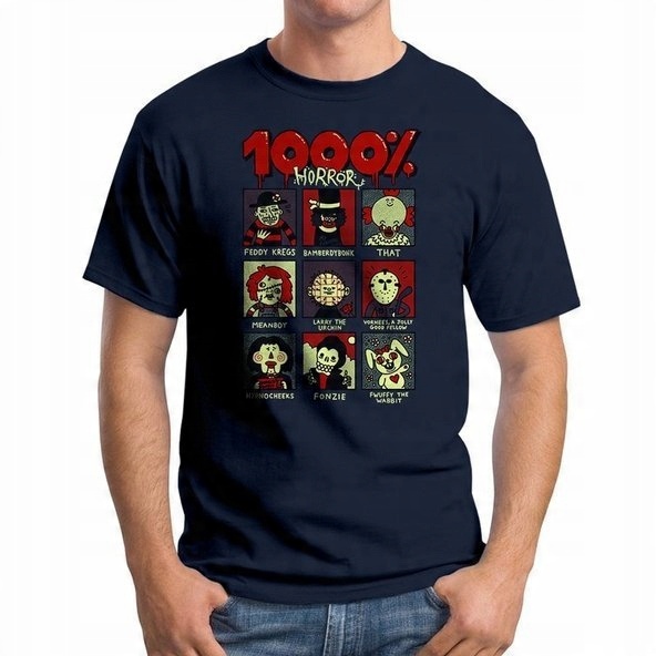 

Koszulka T-Shirt 1000% Horror Weird Heroes M