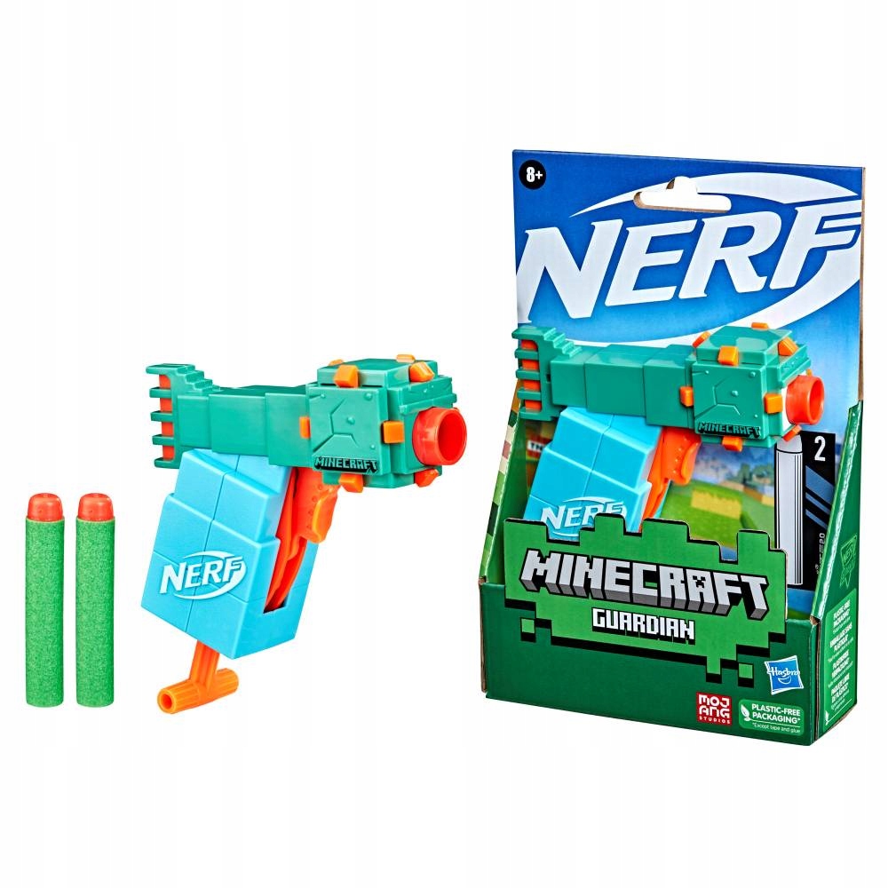 

Hasbro Nerf Minecraft Microshots Guardian Wyrzutni