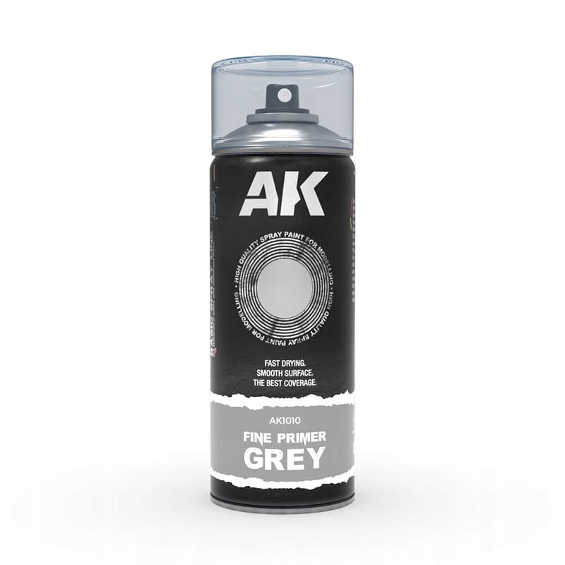 Podkład AK1010 Fine Primer Grey Spray, 400ml