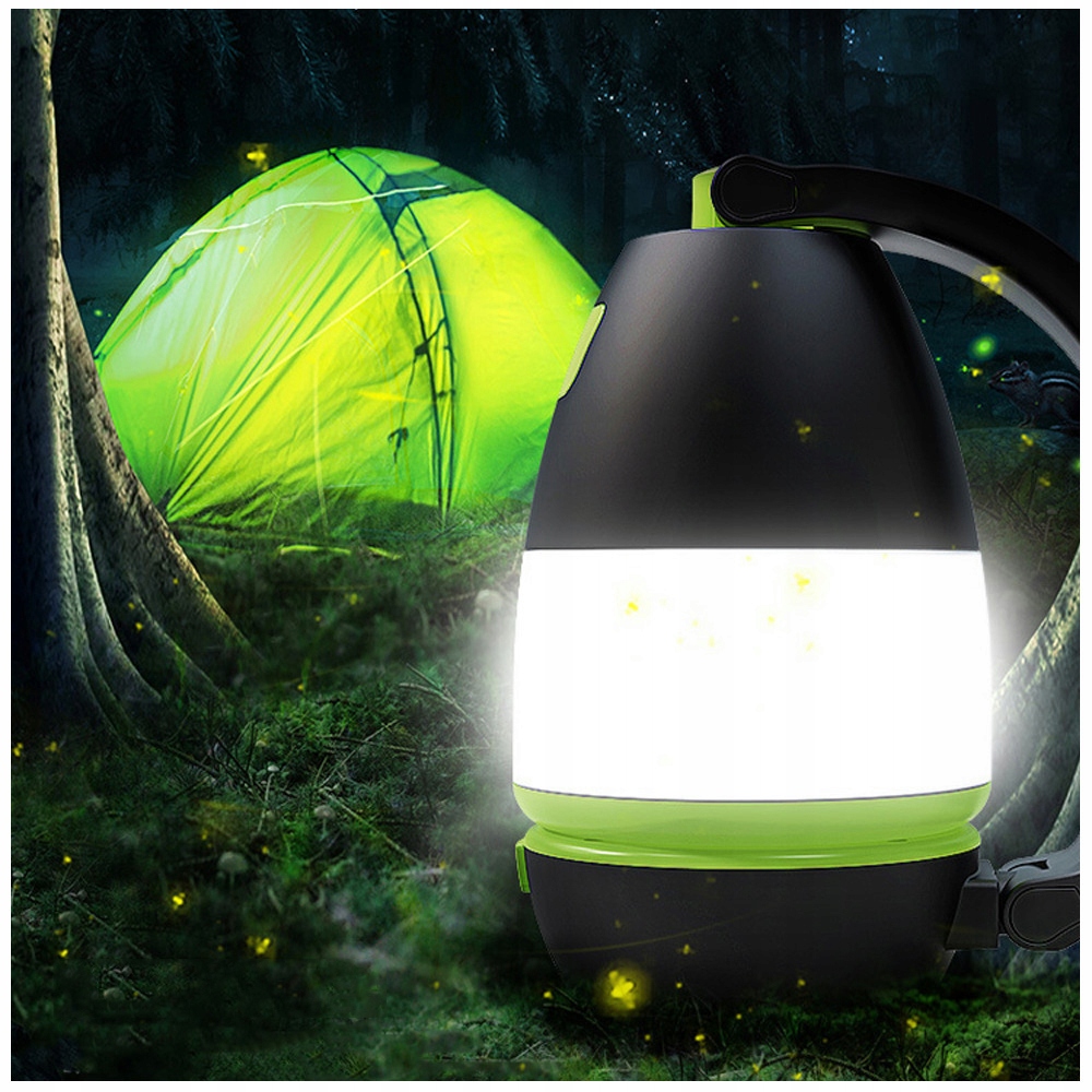 LAMPA KEMPINGOWA LED, WISZĄCA LAMPA LED LATARKA KEMPINGOWA ŚWIATŁO AWARYJNE Źródło światła LED