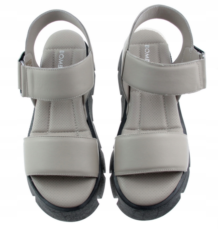 SANDAŁY BOMBONELLA 524.2033 SKÓRA BEŻOWE R. 40 Rozmiar 40