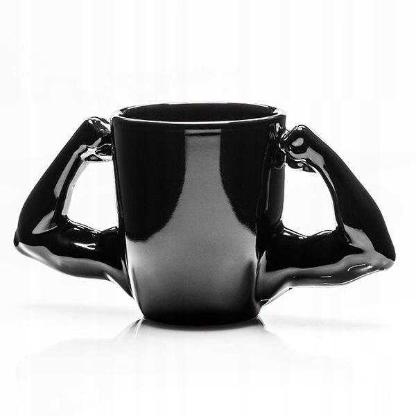 

Kubek siłacza czarny 260 ml urodziny