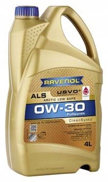 Motorový olej Ravenol 4 l 0W-30