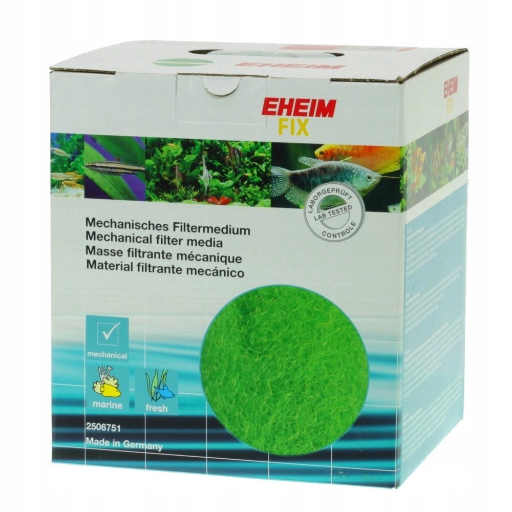 Předfiltrační Vložka Do Filtru Akvária Mechanická Perlonová 5 Litrů