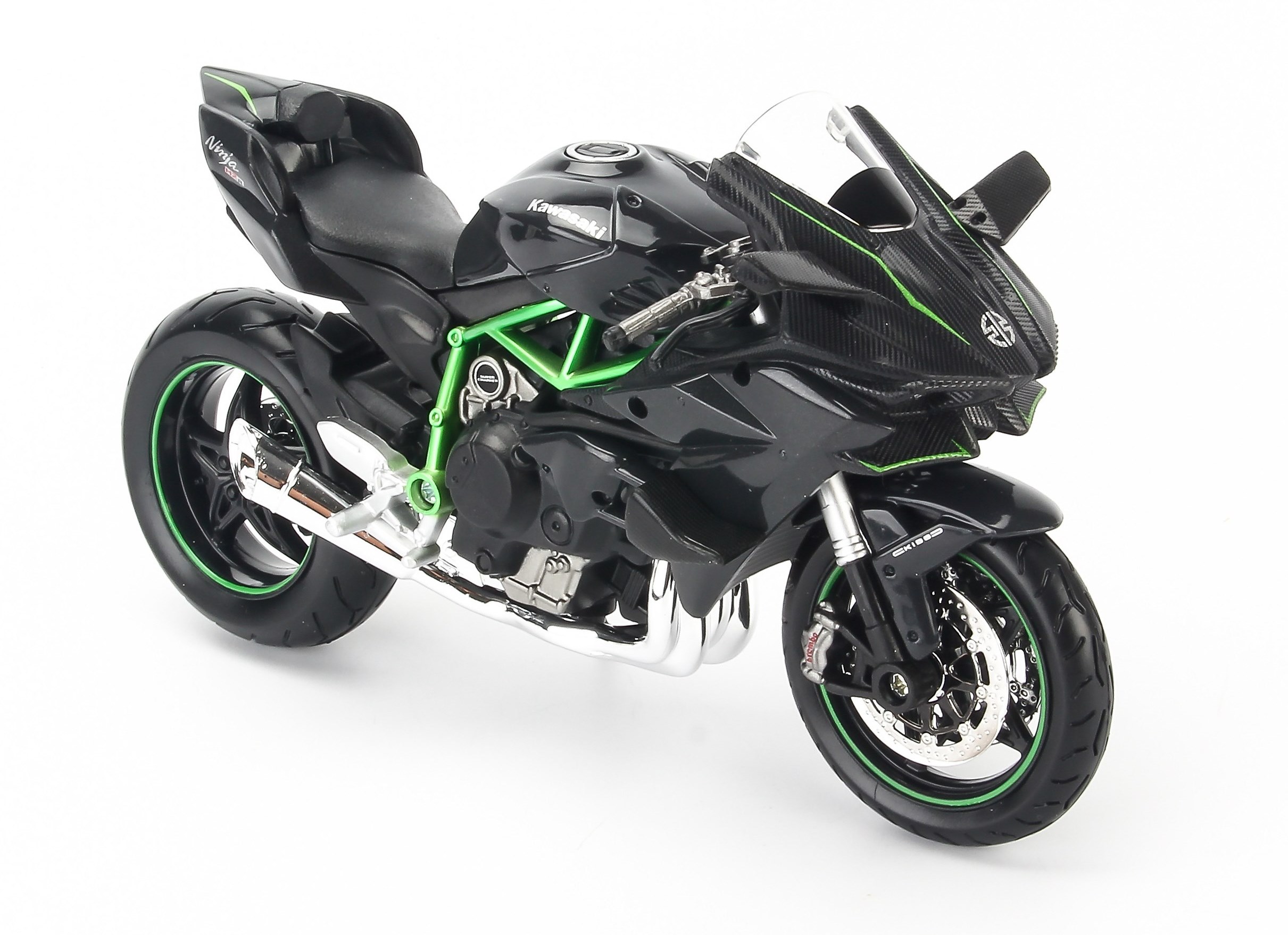Kawasaki Ninja H2 R H2R 2017 Model na skládání Maisto Kit 1:12 Motocykl