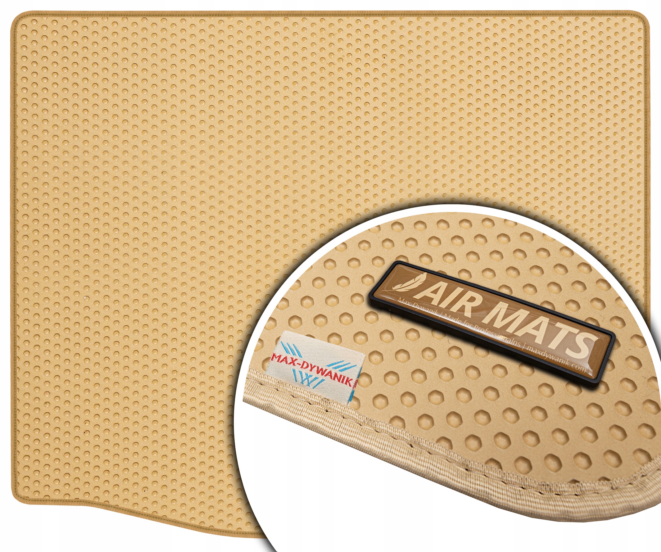 Ford Focus III Hatchback 2011-2018 Béžová rohož do kufru Eva Air Mats