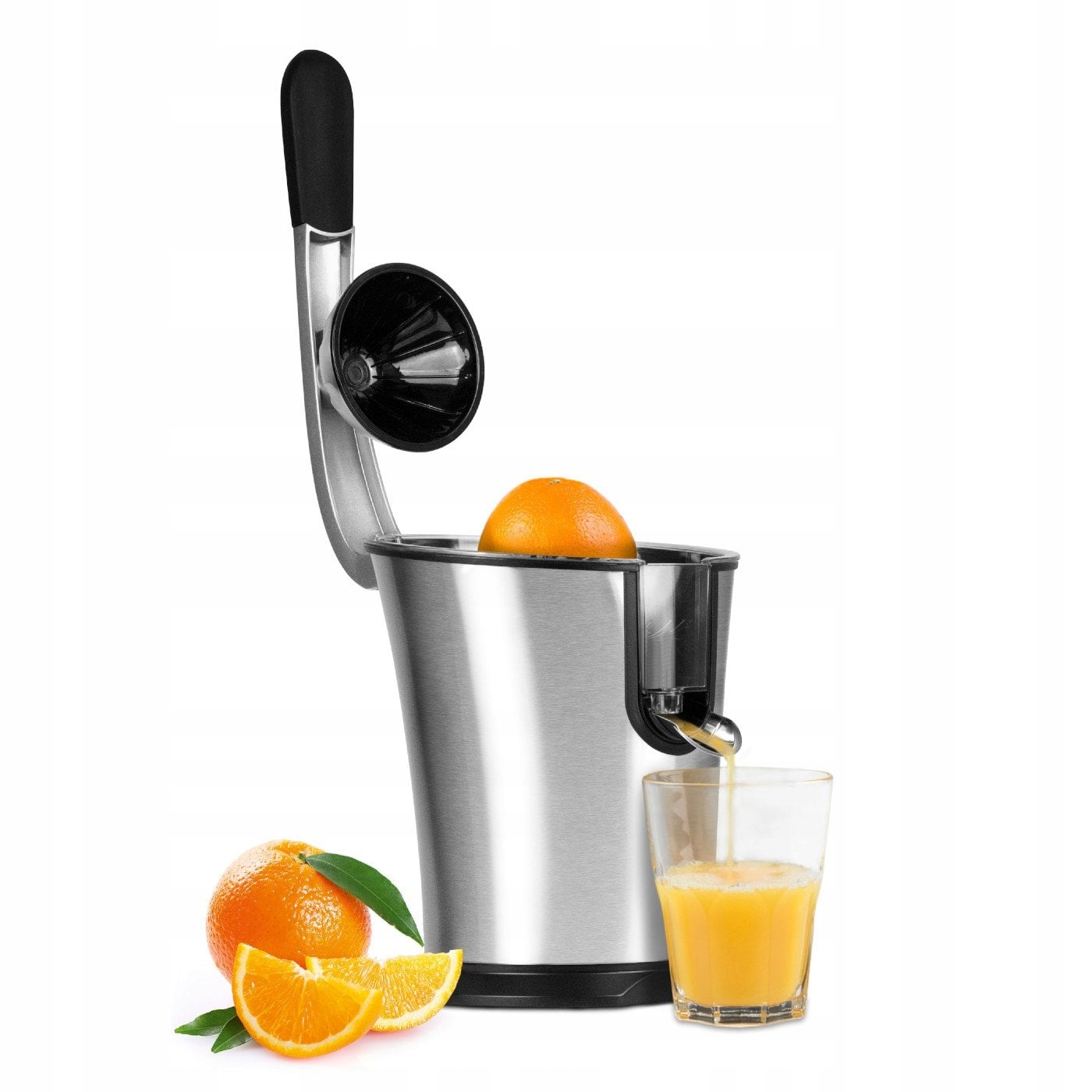 Caso CP330 elektrický lis na citrusy Inox 160W