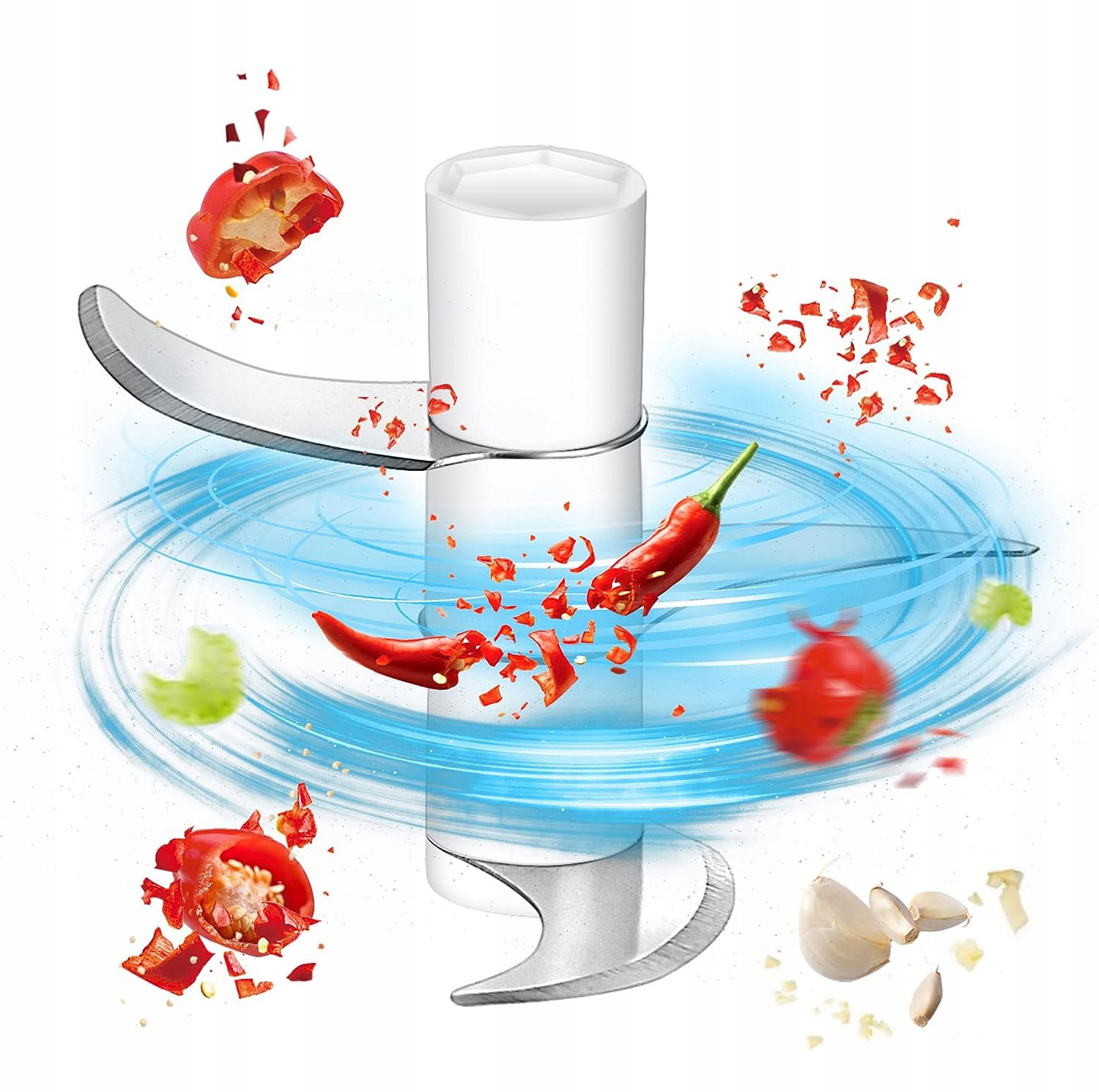 ELEKTRYCZNY SIEKACZ ROZDRABNIACZ DO MIĘSO WARZYW Marka inna