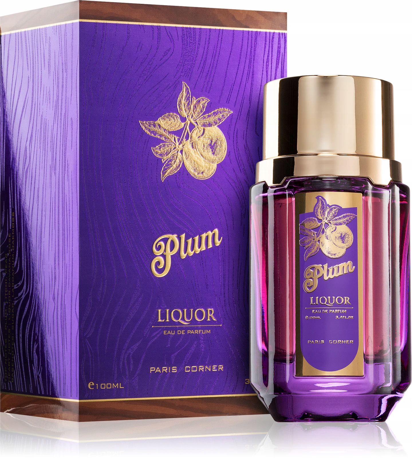 Oryginalne Perfumy Arabskie Paris Corner Plum Liquor 100ml Edp+gratis!