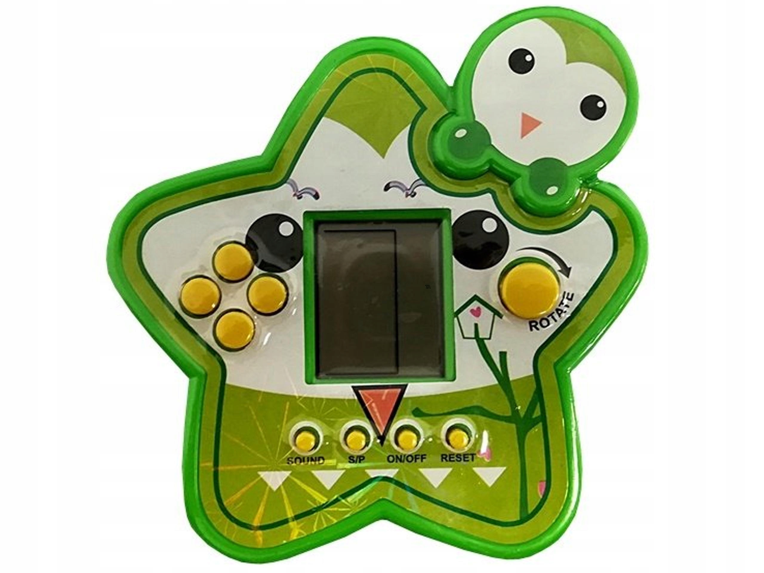 GRA ELEKTRONICZNA TETRIS GWIAZDKA ZIELONA