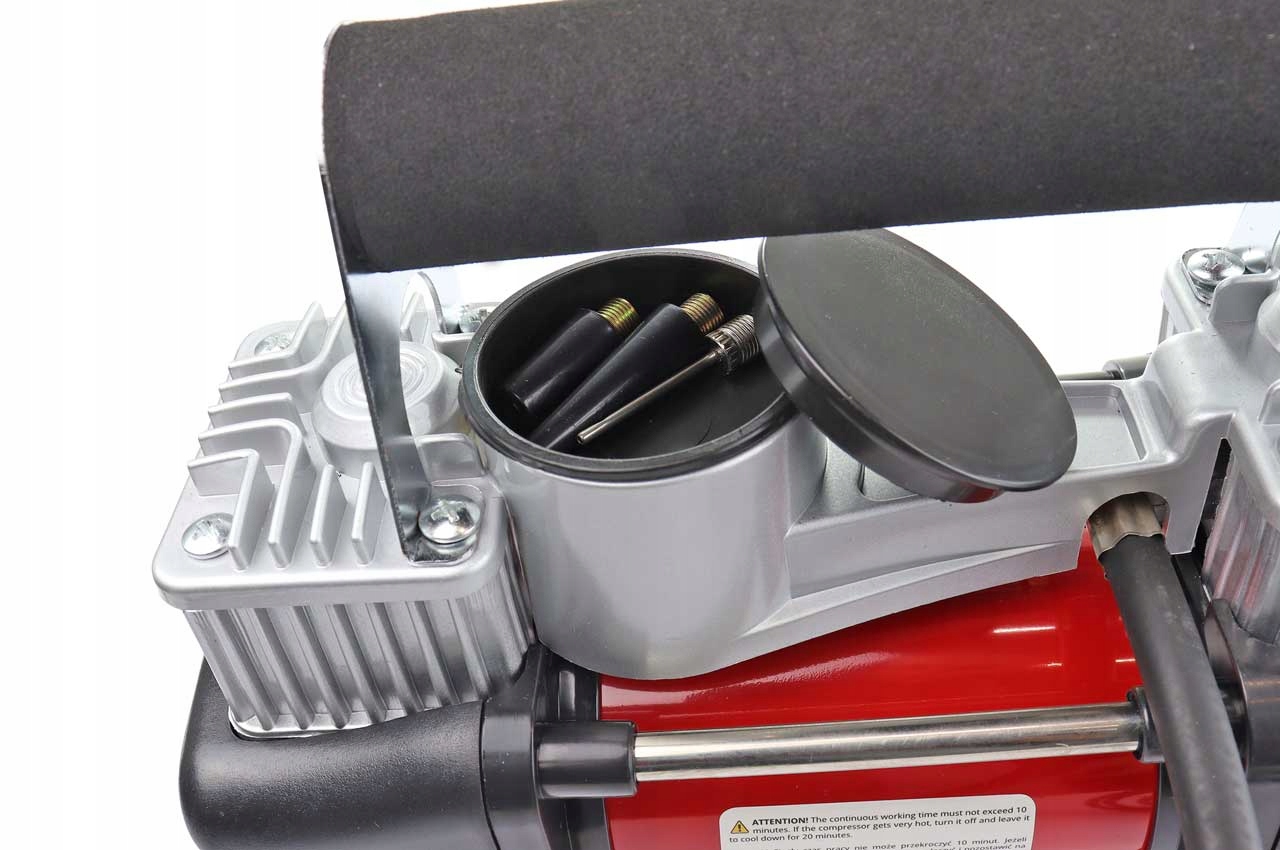 SOLIDNY KOMPRESOR SAMOCHODOWY POMPKA 2 TLOKOWY 12V Brand AMIO